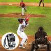 Flutesan 2 Pieces Black Dual Pitch Counter Tally Click Counter Score Tracker Digital Counter Umpire Baseball Pitch Counter Clicker Handheld Pocket Score Keeper to Avoid Violating League Rules view 2