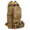 HongXingHai 100L Camping Hiking Backpack,Molle military Tactical rucksack backpack,Waterproof Lightweight Hiking Backpack (Khaki-C) view 1