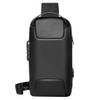 FAVOMOTO Men - Crossbody Chest Bag Sling Bag Usb Charging Port for Travel Sports and Daily Use Upgraded Design view 1