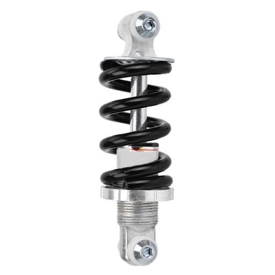 QHYRZE Bicycle Rear Shock Absorber 100mm 125mm 150mm Mountain Bike Spring Shock Absorber for MTB Folding Bikes Kids Electric Bike 500/600/650/750/1200/1500lbs (Color : Black, Size : 150mm/750lbs)