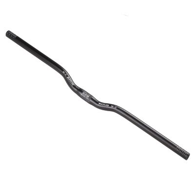 BUCKLOS Mountain Bike MTB Handlebars 25.4 mm - Bicycle Riser 20/40/60/100mm Aluminum Alloy Handlebar - 620/660/720mm Extra Long(25.4mm-720mm-20mm)