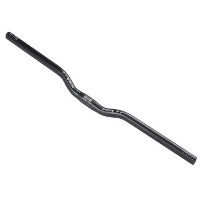 BUCKLOS Mountain Bike MTB Handlebars 25.4 mm - Bicycle Riser 20/40/60/100mm Aluminum Alloy Handlebar - 620/660/720mm Extra Long Handle Bars for E-Bike/Folding Bike/BMX(25.4mm-660mm-20mm)