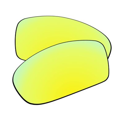 EZReplace Lenses Replacement for Oakley Monster Pup Sunglasses (Non-Polarized Lenses) - Fits Oakley Monster Pup Frame (Golden Yellow)