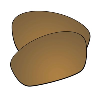 EZReplace Lenses Replacement for Oakley Juliet Sunglasses (AR Polarized Lenses) - Fits Oakley Juliet Frame (Updated Polycarbonate AR Coated Flash Bronze)