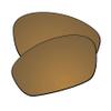 EZReplace Lenses Replacement for Oakley Juliet Sunglasses (AR Polarized Lenses) - Fits Oakley Juliet Frame (Updated Polycarbonate AR Coated Flash Bronze) view 1