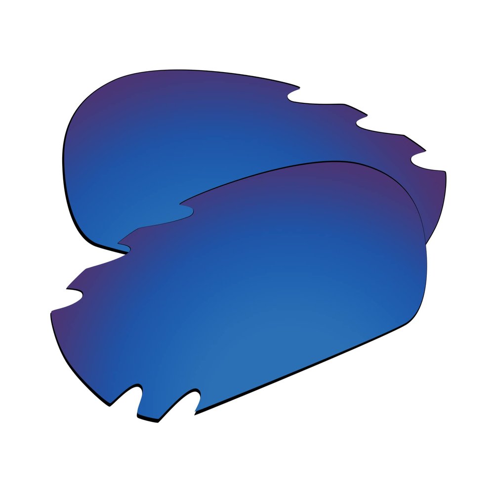 EZReplace Lenses Replacement for Oakley Racing Jacket Vented Sunglasses (Polarized Lenses) - Fits Oakley Racing Jacket Vented Frame (Royal Blue)