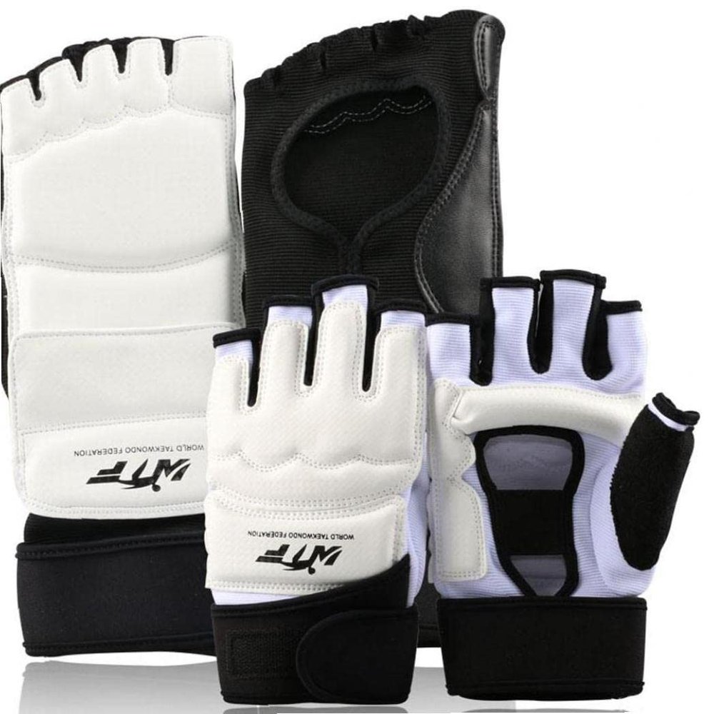 Froiny Hand Foot Protector Taekwondo Foot Protector Gear Martial Arts Fight Boxing Punch Bag Sparring Training for Men Women Kids