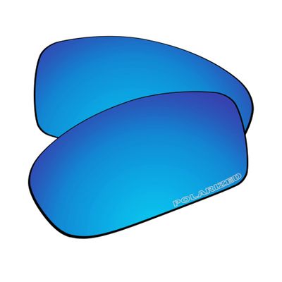 EZReplace Lenses Replacement for Oakley Monster Pup Sunglasses (Polarized Lenses) - Fits Oakley Monster Pup Frame (Updated Polycarbonate Ice Blue)