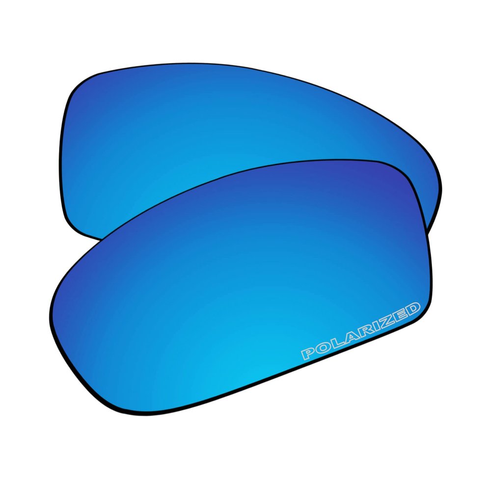 EZReplace Lenses Replacement for Oakley Monster Pup Sunglasses (Polarized Lenses) - Fits Oakley Monster Pup Frame (Updated Polycarbonate Ice Blue)