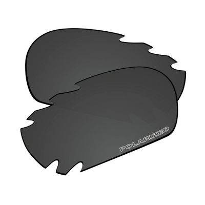 EZReplace Lenses Replacement for Oakley Racing Jacket Vented Sunglasses (Polarized Lenses) - Fits Oakley Racing Jacket Vented Frame (Updated Polycarbonate Carbon Black)