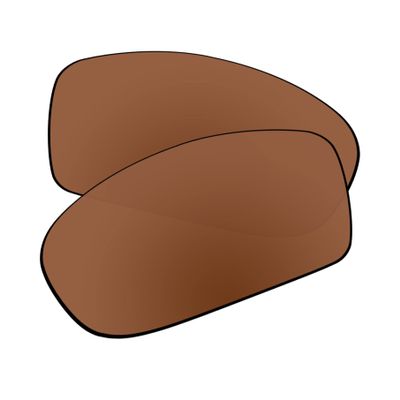 EZReplace Lenses Replacement for Oakley Monster Pup Sunglasses (Non-Polarized Lenses) - Fits Oakley Monster Pup Frame (Maroon Brown)