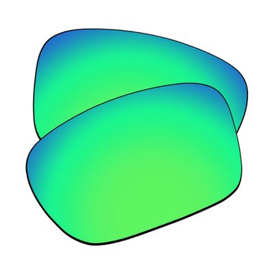 EZReplace Lenses Replacement for Oakley Jupiter Squared OO9135 Sunglasses (AR Polarized Lenses) - Fits Oakley Jupiter Squared Frame (Updated Polycarbonate AR Coated Spring Green)