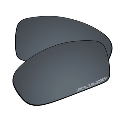 EZReplace Lenses Replacement for Oakley Monster Pup Sunglasses (Polarized Lenses) - Fits Oakley Monster Pup Frame (Updated Polycarbonate Mirror Black)