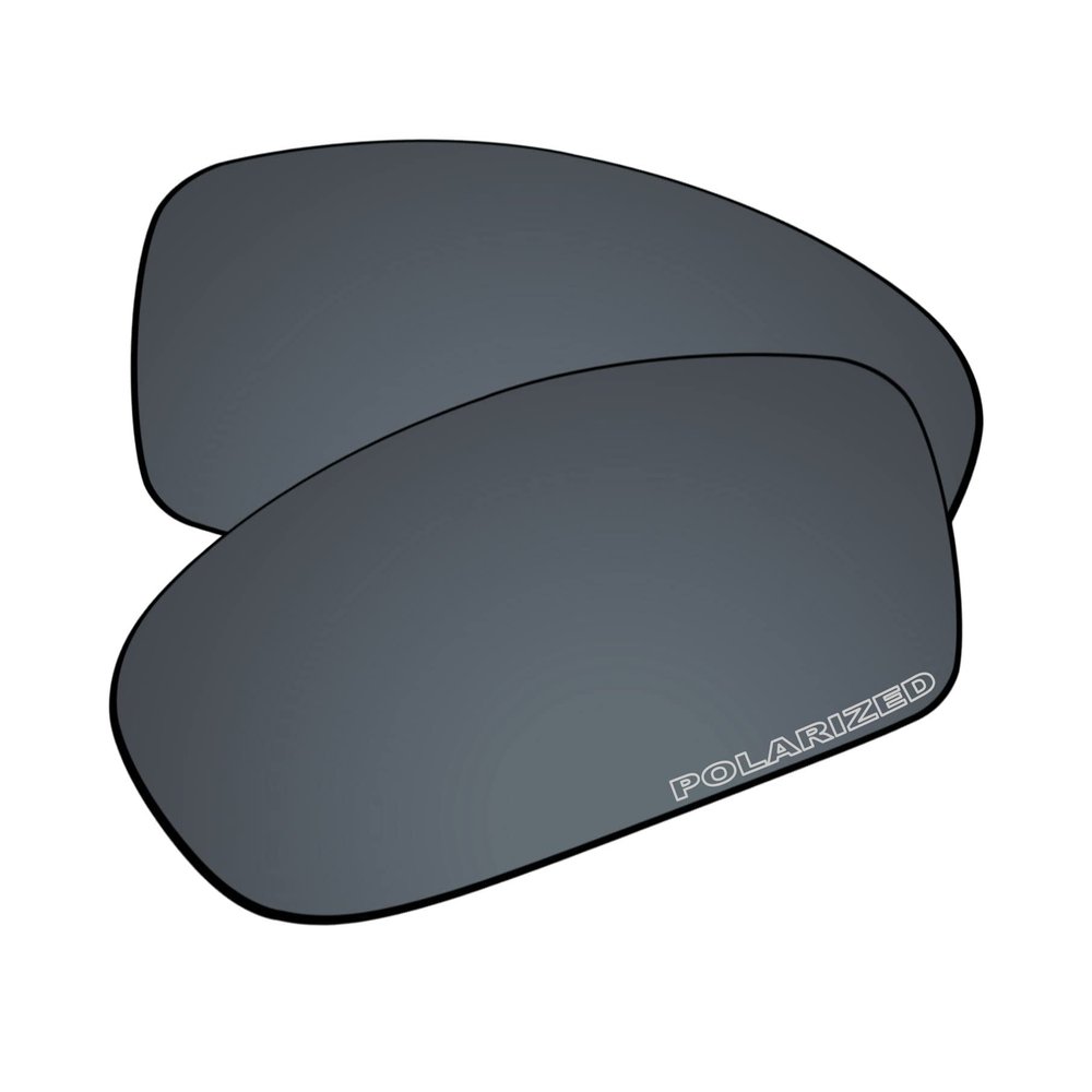 EZReplace Lenses Replacement for Oakley Monster Pup Sunglasses (Polarized Lenses) - Fits Oakley Monster Pup Frame (Updated Polycarbonate Mirror Black)
