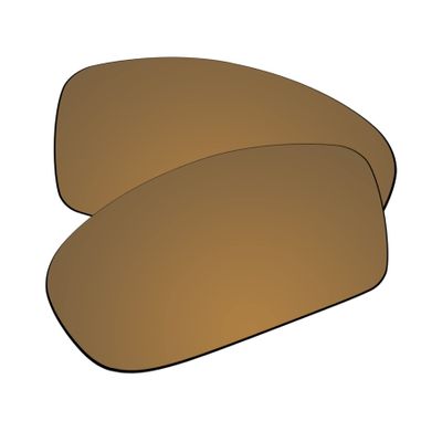 EZReplace Lenses Replacement for Oakley Monster Pup Sunglasses (Polarized Lenses) - Fits Oakley Monster Pup Frame (Flash Bronze)