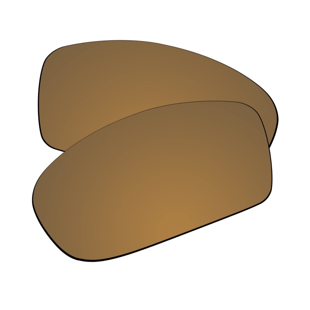EZReplace Lenses Replacement for Oakley Monster Pup Sunglasses (Polarized Lenses) - Fits Oakley Monster Pup Frame (Flash Bronze)