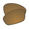 EZReplace Lenses Replacement for Oakley Juliet Sunglasses (AR Polarized Lenses) - Fits Oakley Juliet Frame (Updated Polycarbonate AR Coated Bronze Brown)