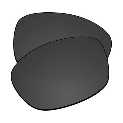 EZReplace Lenses Replacement for Oakley Pit Bull OO9127 Sunglasses (Non-Polarized Lenses) - Fits Oakley Pit Bull Frame (Carbon Black)