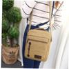 Froiny Retro Canvas Multi-Function Mobile Phone Bag Outdoor Travel Bag Messenger Shoulder Bag Casual Style Male Handbag view 3