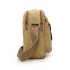 Froiny Retro Canvas Multi-Function Mobile Phone Bag Outdoor Travel Bag Messenger Shoulder Bag Casual Style Male Handbag view 4
