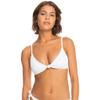 Roxy Women's Love Knot Bikini Top  UPF 50+, Quick-Dry, Removable Pads, Swimsuit Top, Surf & Beachwear, B-White, Large view 1