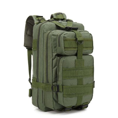 Tactical Backpack, Assault Pack, Military Tactical Army Backpack, Multifunctional, Outdoor, Sports, Military Fan, Mountaineering, Hiking, 12 Colors To Choose,30l ( Color : Army green , Size : 30L )