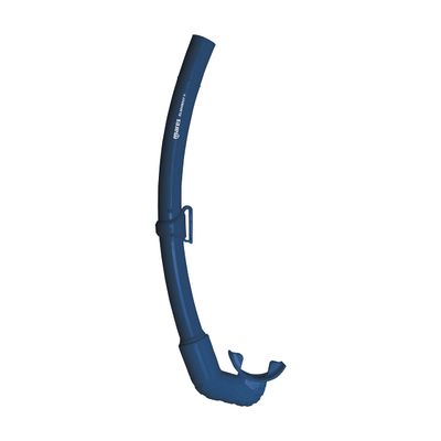 Mares Element Floating Snorkel for Scuba Diving, Snorkeling, Freediving, Spearfishing with Hypoallergenic Silicone Mouthpiece, Blue