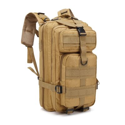 Lfzhjzc Tactical Backpack, Assault Pack, Military Tactical Army Backpack, Multifunctional, Outdoor, Sports, Military Fan, Mountaineering, Hiking, 12 Colors to Choose,30l (Color : Khaki, Size : 30L)