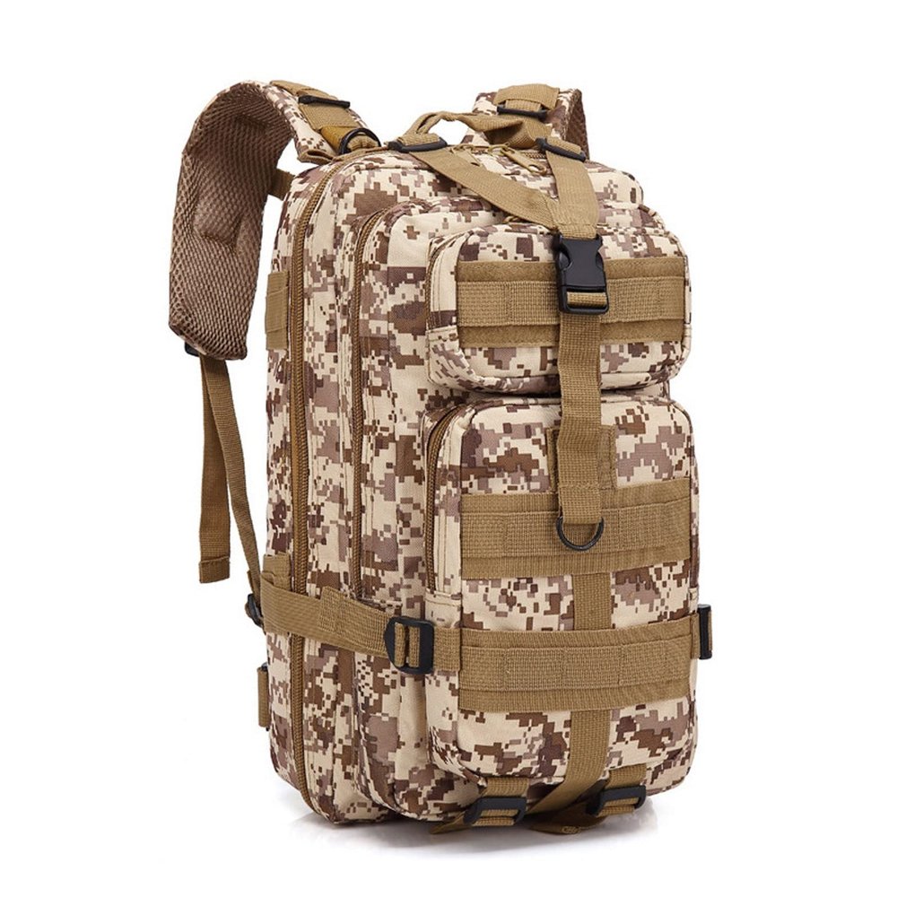 Lfzhjzc Tactical Backpack, Assault Pack, Multifunctional, Outdoor, Sports, Military Fan, Mountaineering, Hiking