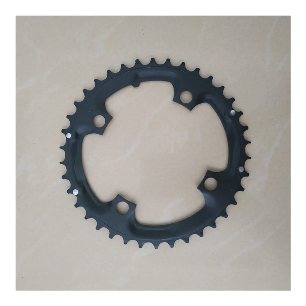 MYEEI Bicycle Chainwheel 104 BCD Chainring BCD 104-64 MTB Aluminum Alloy Chain Wheel Bicycle Parts Mountain Bikes for Three Disc (Color : 104BCD 32T)