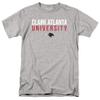 Clark Atlanta University Official Stacked Unisex Adult T Shirt,Athletic Heather, 5X-Large view 1