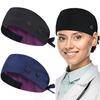 ABAMERICA Working Caps with Button and Sweatband, Adjustable Working Hats for Women Men, One Size (Tie Back or Toggle) view 1