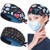 ABAMERICA Working Caps with Button and Sweatband, Adjustable Working Hats for Women Men, One Size (Tie Back or Toggle) view 1