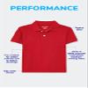 The Children's PlaceThe Children's Place Boys Short Sleeve Performance PoloSingleBlackMedium (7/8) Dark Gray view 3