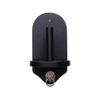 Beer City Billiards Wall Mount Cone Chalk Holder (Matte Black)  Modern Design with Mounting Hardware  Fits Silver Cup or Master Tweeten Cone Talc view 4