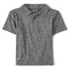 The Children's PlaceThe Children's Place Boys Short Sleeve Performance PoloSingleBlackLarge (10/12) Dark Gray view 1