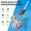 Disc Golf Retriever Pole,Disc Retriever Telescoping Pole with Hook,Expands to 10/16 Feet,Disc Golf Stick Disc Golf Grabber,Disc Golf Gripper Pole,Disc Golf Equipment Disc Golf Accessories (keychain) view 4