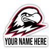 Personalized Customizable Southern Utah University Vinyl Decal Sticker Custom Name Officially Licensed Collegiate Product view 1