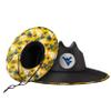 West Virginia Mountaineers NCAA Team Color Straw Hat view 1