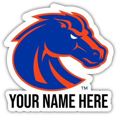 Personalized Customizable Boise State Broncos Vinyl Decal Sticker Custom Name Officially Licensed Collegiate Product