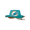 FOCO Miami Dolphins NFL Cropped Big Logo Hybrid Boonie Hat view 1