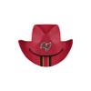 FOCO Men's NFL Team Stripe Cowboy Hat, One Size view 2