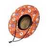FOCO Clemson Tigers NCAA Americana Straw Hat view 2