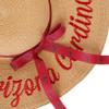 FOCO Arizona Cardinals NFL Womens Wordmark Beach Straw Hat view 2