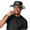 Las Vegas Raiders NFL Cropped Big Logo Hybrid Boonie Hat view 2