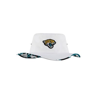 FOCO Jacksonville Jaguars NFL Womens White Hybrid Boonie Hat