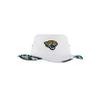 FOCO Jacksonville Jaguars NFL Womens White Hybrid Boonie Hat view 1