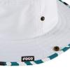 FOCO Jacksonville Jaguars NFL Womens White Hybrid Boonie Hat view 3