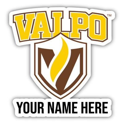 Personalized Customizable Valparaiso University Vinyl Decal Sticker Custom Name Officially Licensed Collegiate Product