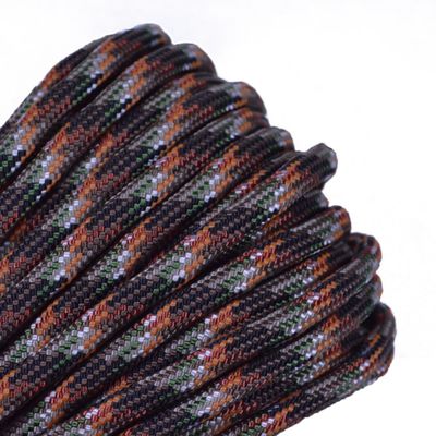 35+ Camo Pattern of Parachute 550 Cord Type III 7 Strand Paracord - Hidden Camo (10 Feet)